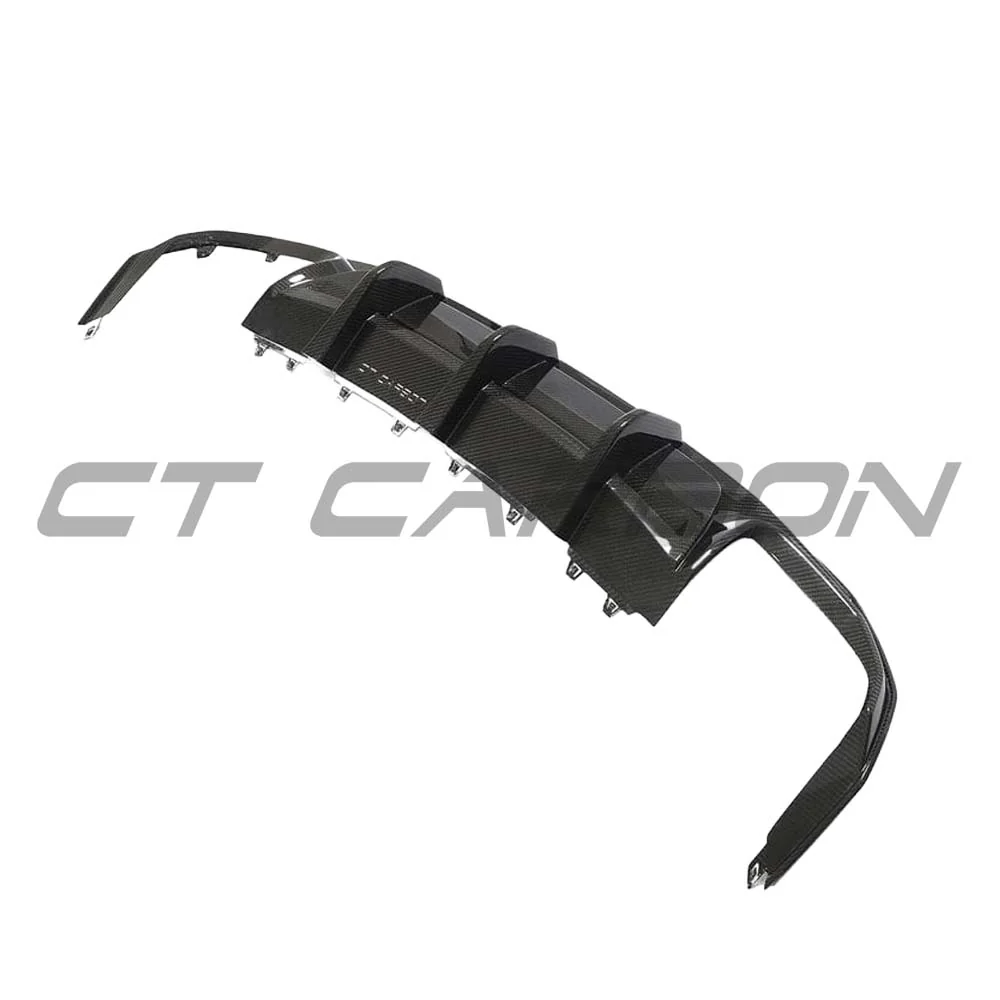 AUDI A3 S-LINE & S3 8Y 2020+ CARBON FIBRE DIFFUSER - CT DESIGN