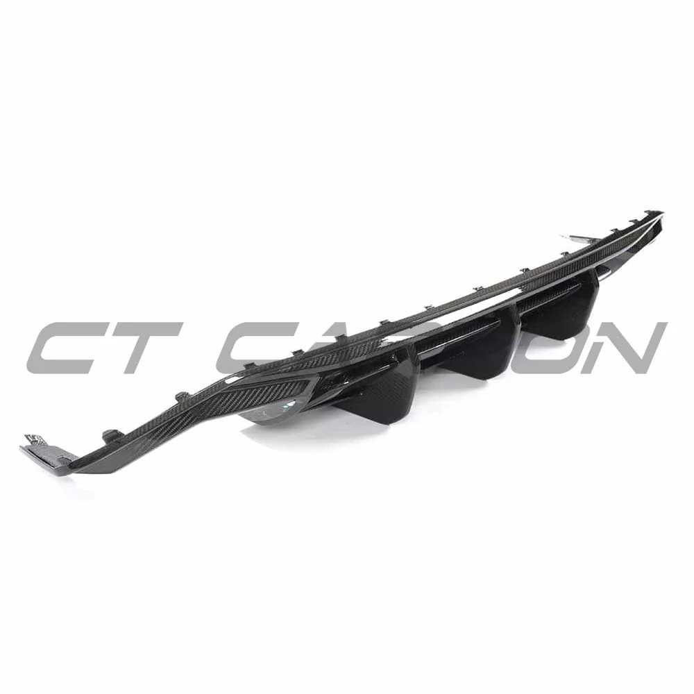 AUDI A3 S-LINE & S3 8Y 2020+ CARBON FIBRE DIFFUSER - CT DESIGN