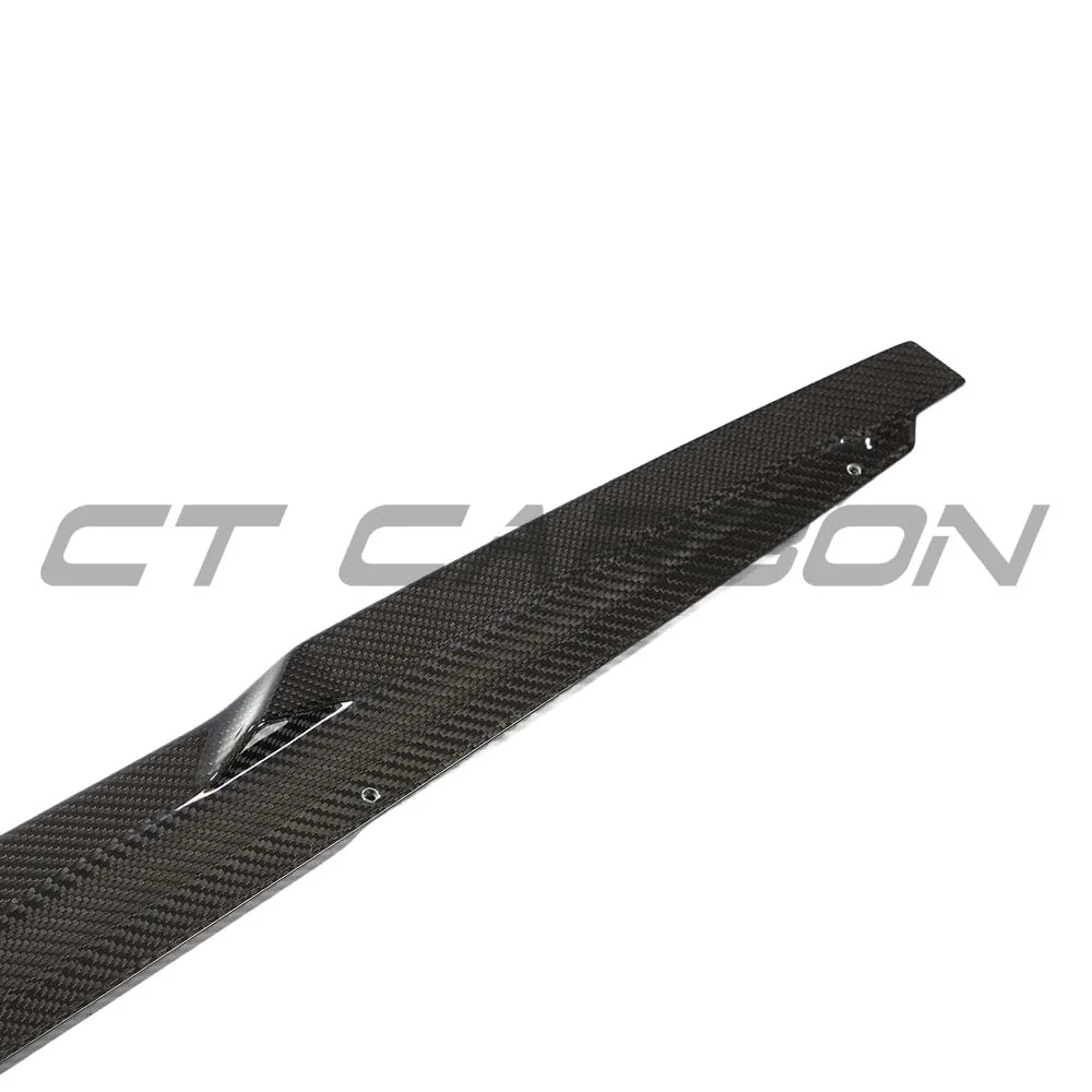 AUDI A3 S-LINE & S3 8Y 2020+ CARBON FIBRE SIDE SKIRTS - CT DESIGN