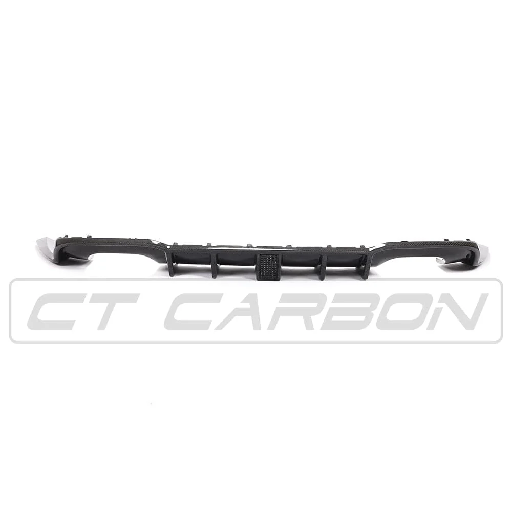 CT CARBON Diffuser AUDI A3 S-LINE & S3 FACELIFT 8V SALOON CARBON FIBRE DIFFUSER