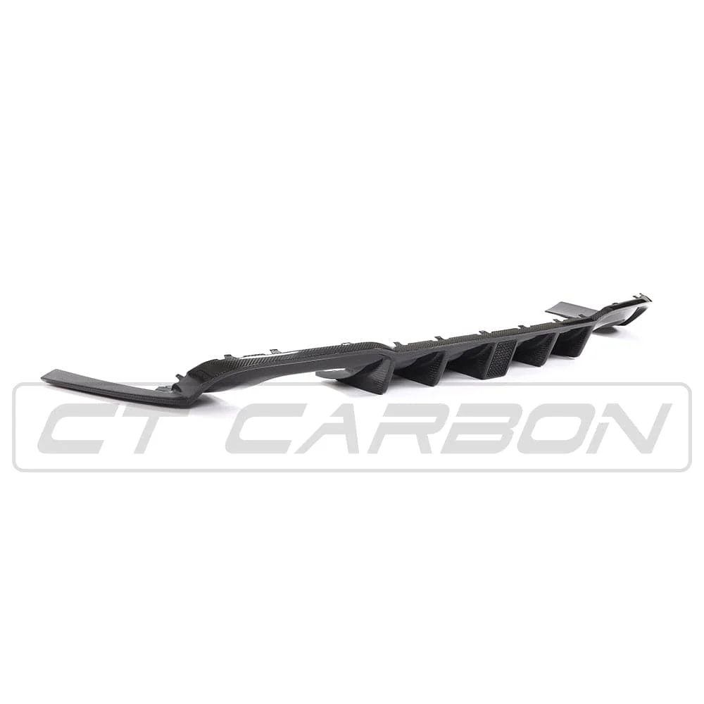 CT CARBON Diffuser AUDI A3 S-LINE & S3 FACELIFT 8V SALOON CARBON FIBRE DIFFUSER
