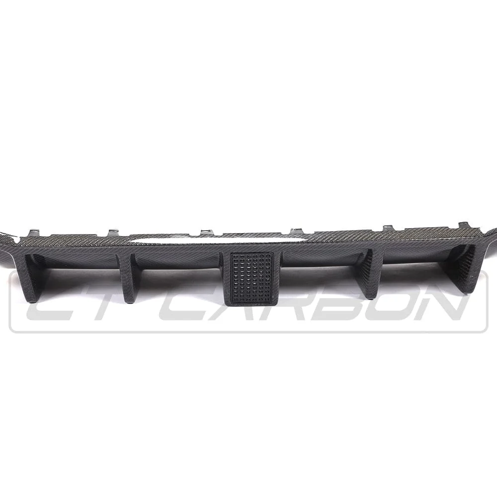 CT CARBON Diffuser AUDI A3 S-LINE & S3 FACELIFT 8V SALOON CARBON FIBRE DIFFUSER