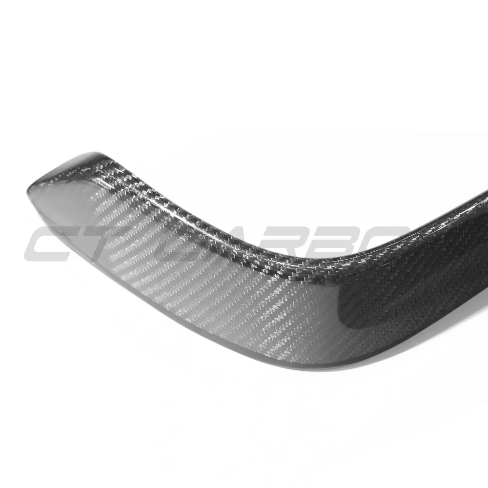 AUDI A3 S-LINE & S3 PRE-FACELIFT SALOON 8V CARBON FIBRE TRIM SURROUND-Accessories-CT CARBON-CT Carbon - High-quality carbon fiber and gloss black aerodynamic parts for premium sports and luxury vehicles.