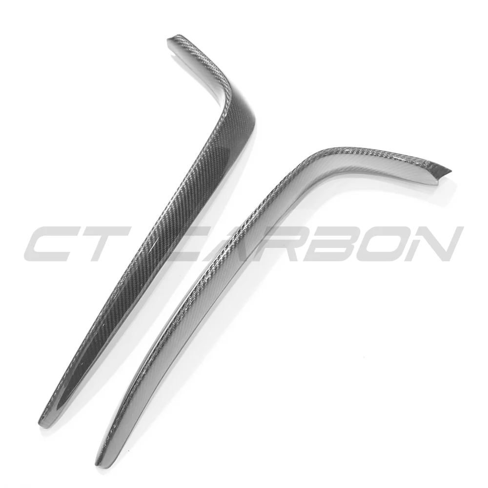 AUDI A3 S-LINE & S3 PRE-FACELIFT SALOON 8V CARBON FIBRE TRIM SURROUND-Accessories-CT CARBON-CT Carbon - High-quality carbon fiber and gloss black aerodynamic parts for premium sports and luxury vehicles.