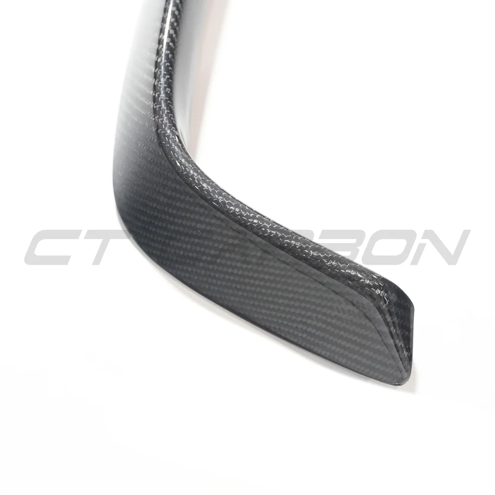 AUDI A3 S-LINE & S3 PRE-FACELIFT SALOON 8V CARBON FIBRE TRIM SURROUND-Accessories-CT CARBON-CT Carbon - High-quality carbon fiber and gloss black aerodynamic parts for premium sports and luxury vehicles.