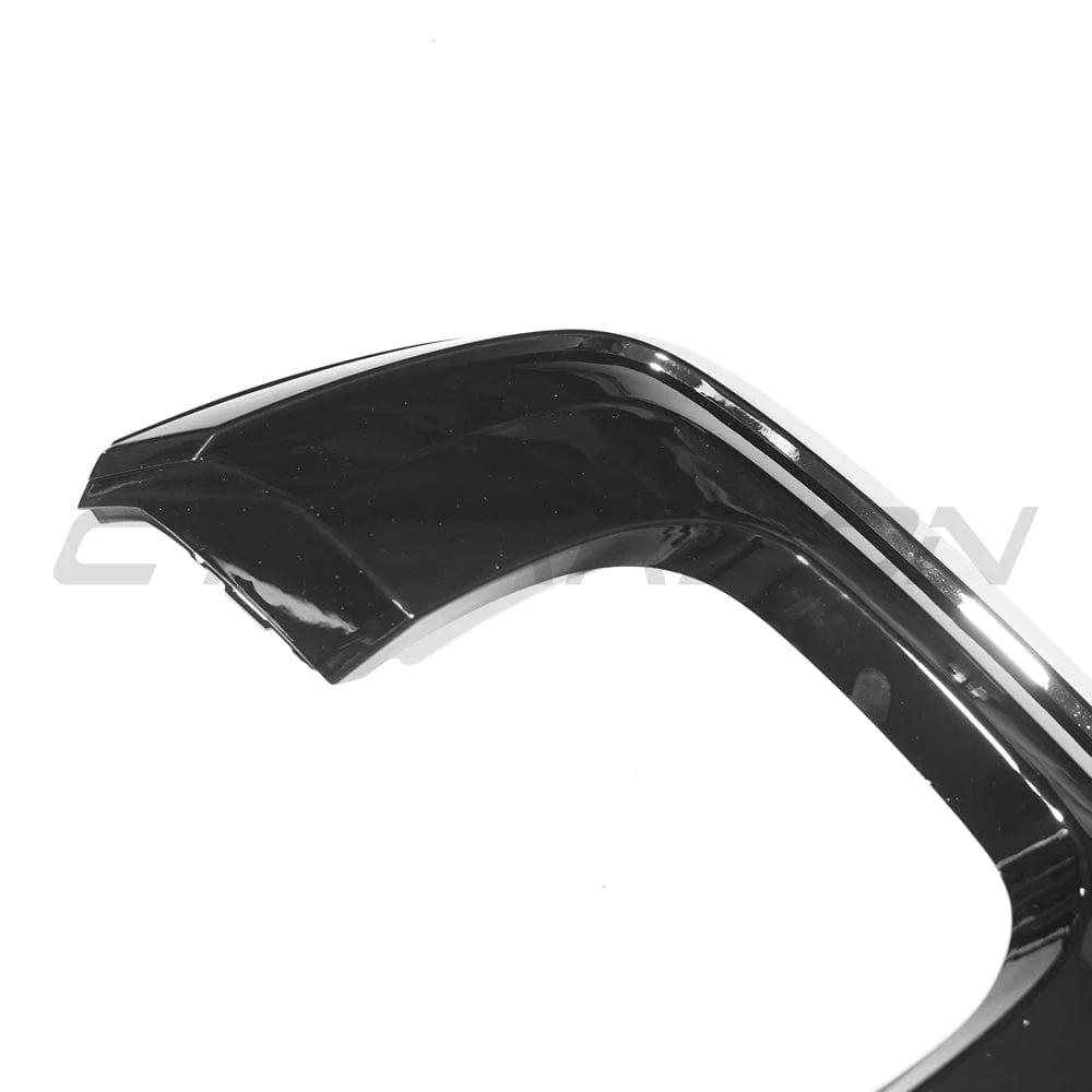 BLAK BY CT Spoiler AUDI A3/S3 8V FACELIFT SPORTBACK 5 DOOR GLOSS BLACK DIFFUSER
