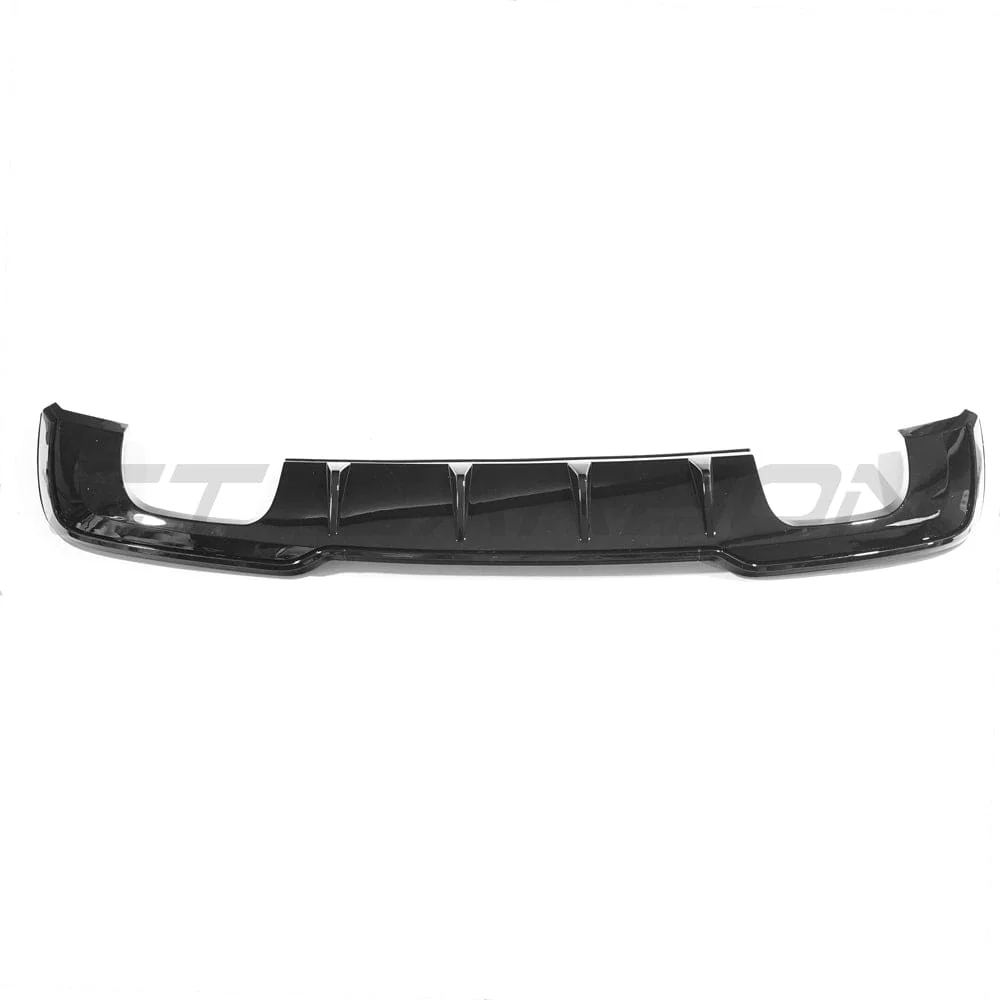 BLAK BY CT Spoiler AUDI A3/S3 8V FACELIFT SPORTBACK 5 DOOR GLOSS BLACK DIFFUSER