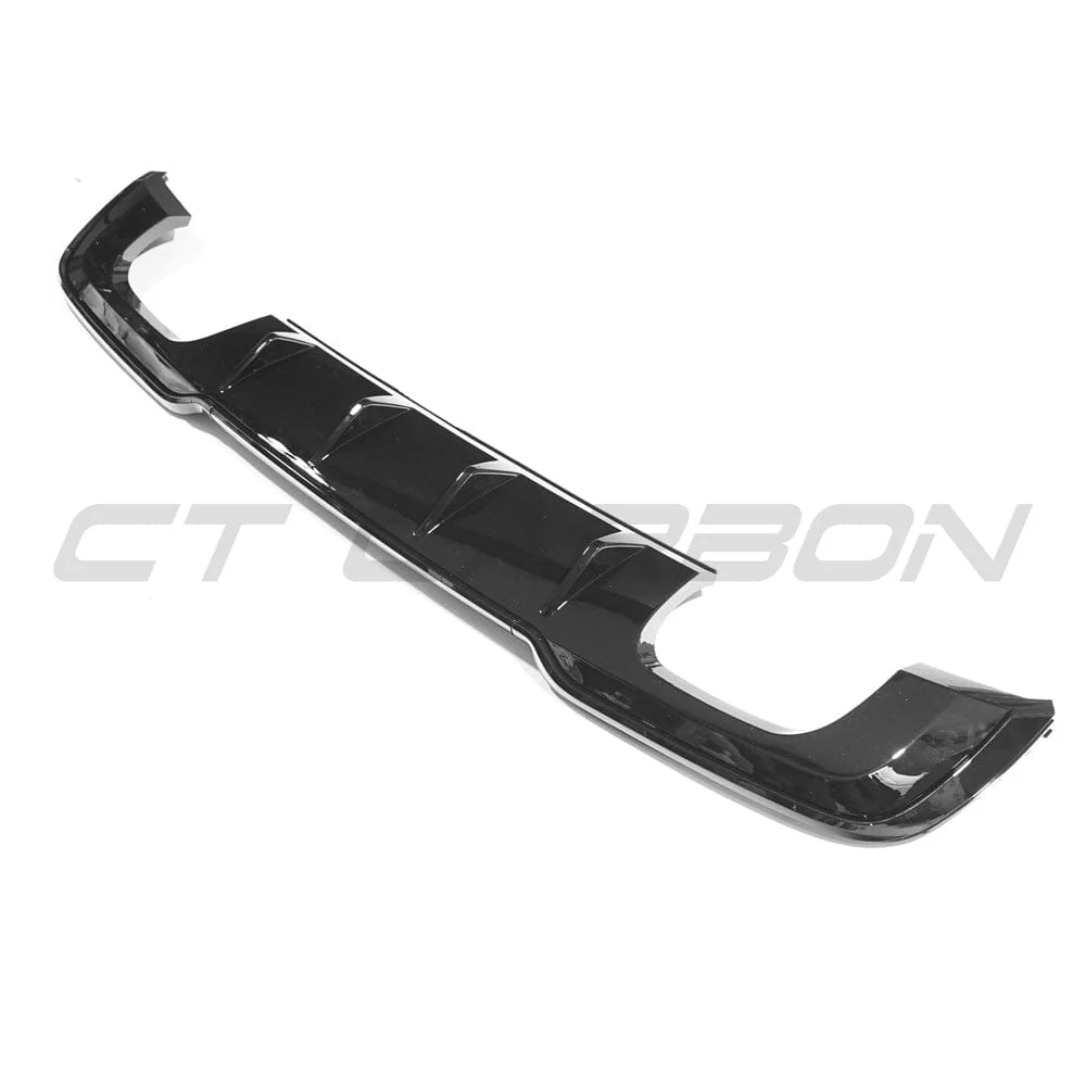 BLAK BY CT Spoiler AUDI A3/S3 8V FACELIFT SPORTBACK 5 DOOR GLOSS BLACK DIFFUSER