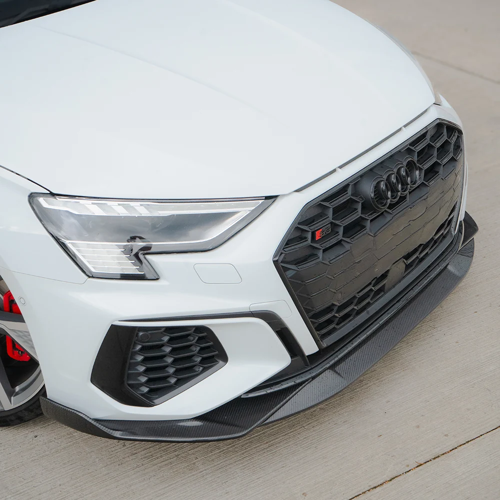 AUDI A3/S3 8Y SALOON FULL CARBON FIBRE KIT - CT DESIGN-Kit-CT CARBON-CT Carbon - High-quality carbon fiber and gloss black aerodynamic parts for premium sports and luxury vehicles.