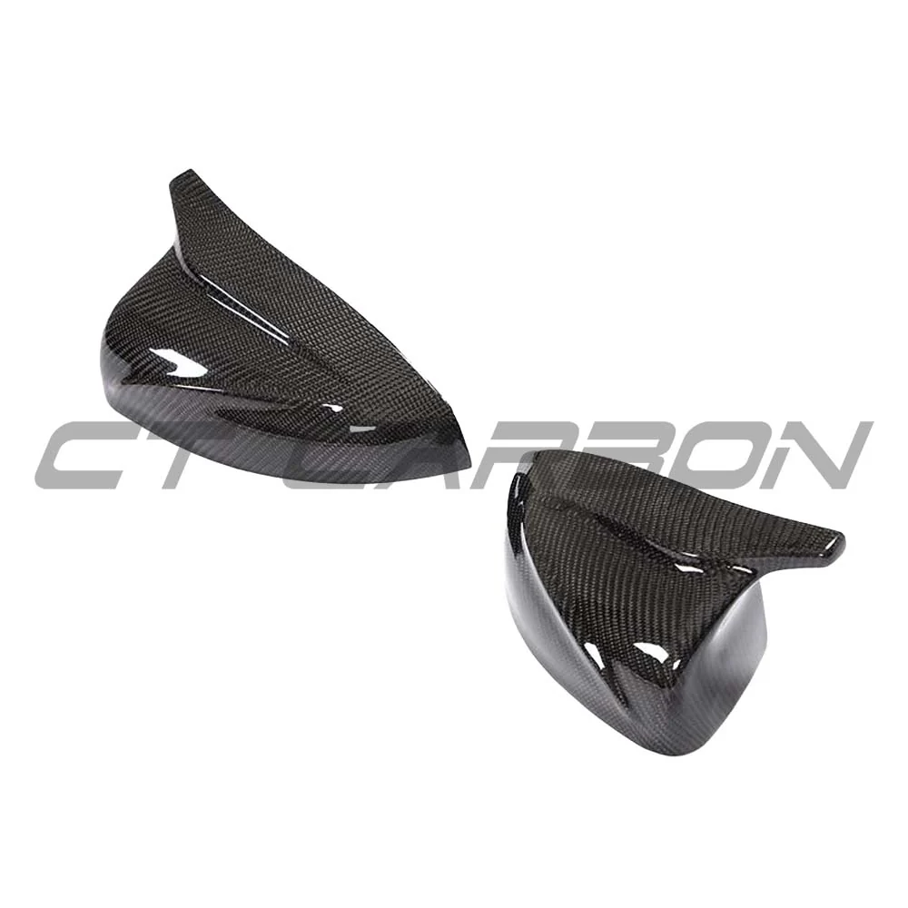 AUDI A3 S3 RS3 8V CARBON FIBRE MIRROR COVERS V2 - WITHOUT LANE ASSIST
