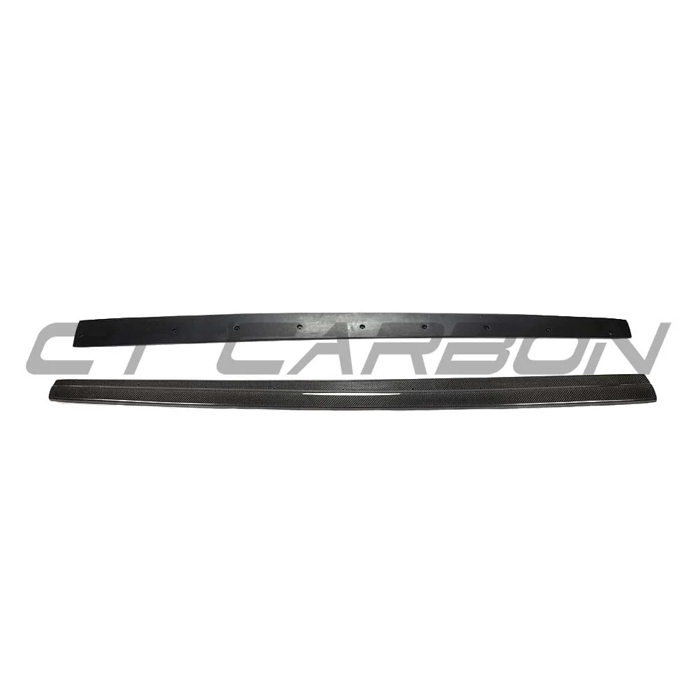AUDI A3/S3/RS3 8V SALOON CARBON FIBRE SIDE SKIRTS - V1