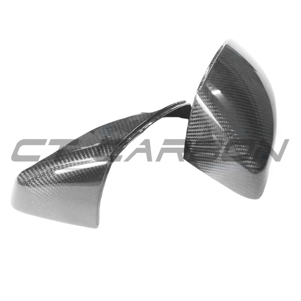 AUDI A3/S3/RS3 8V PRE-PREG CARBON FIBRE MIRRORS - WITHOUT LANE ASSIST