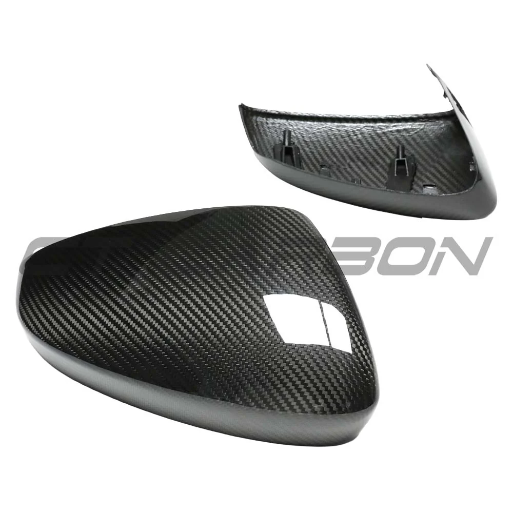AUDI A3/S3/RS3 8Y 2022+ CARBON FIBRE MIRROR COVERS WITH LANE ASSIST - RHD