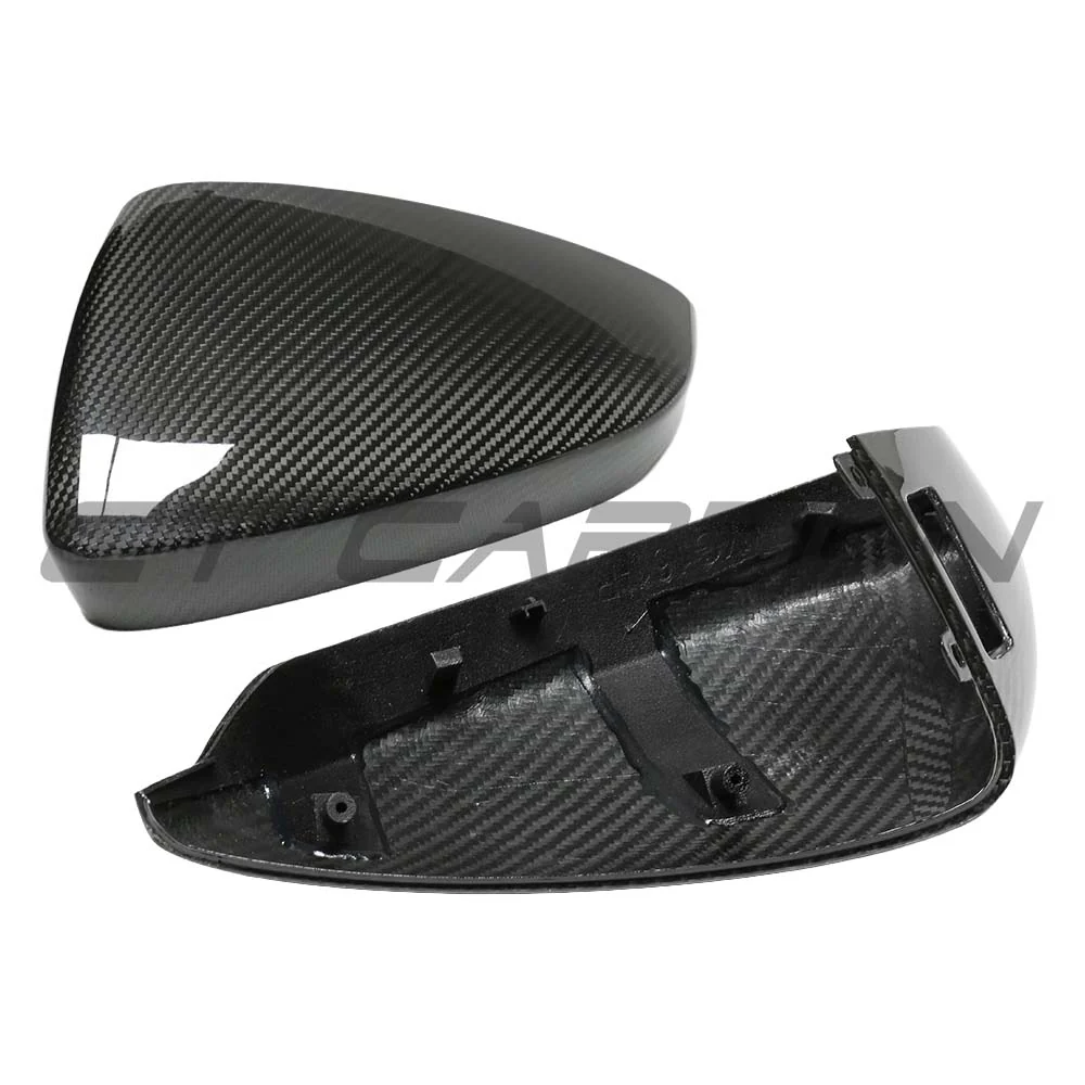 AUDI A3/S3/RS3 8Y 2022+ CARBON FIBRE MIRROR COVERS WITH LANE ASSIST - RHD