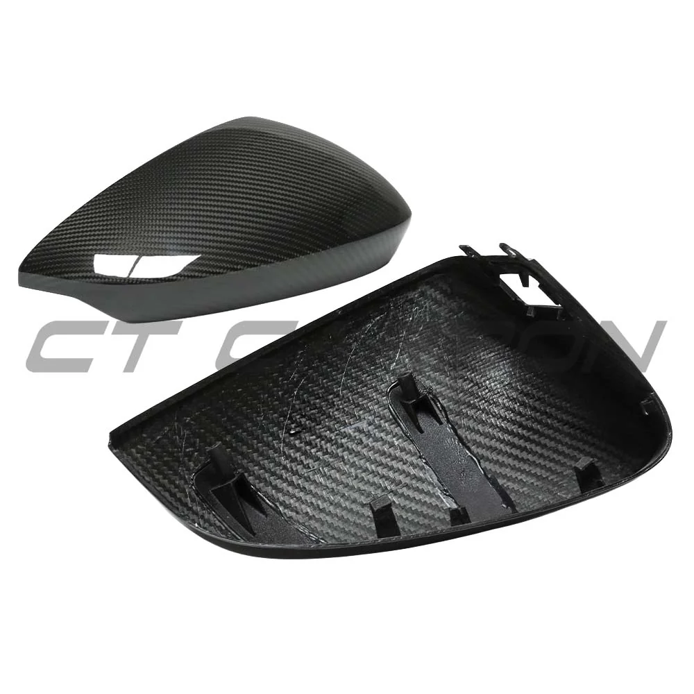 AUDI A3/S3/RS3 8Y 2022+ CARBON FIBRE MIRROR COVERS WITH LANE ASSIST - RHD