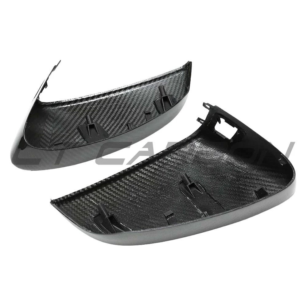 AUDI A3/S3/RS3 8Y 2022+ CARBON FIBRE MIRROR COVERS WITH LANE ASSIST - RHD