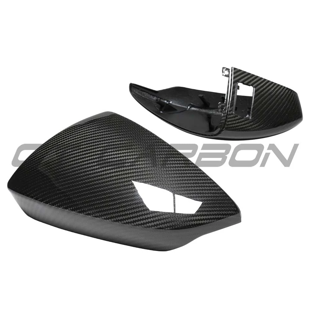 AUDI A3/S3/RS3 8Y 2022+ CARBON FIBRE MIRRORS WITH LANE ASSIST - LHD