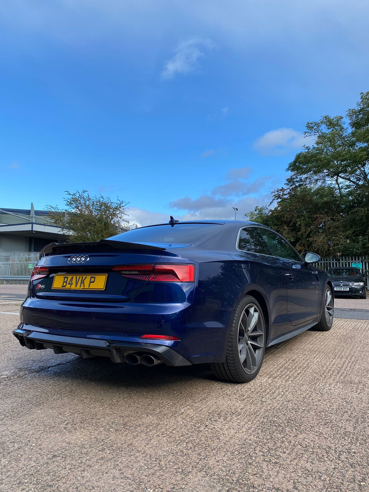 CT CARBON Diffuser AUDI A5 S5 B9 CARBON FIBRE DIFFUSER