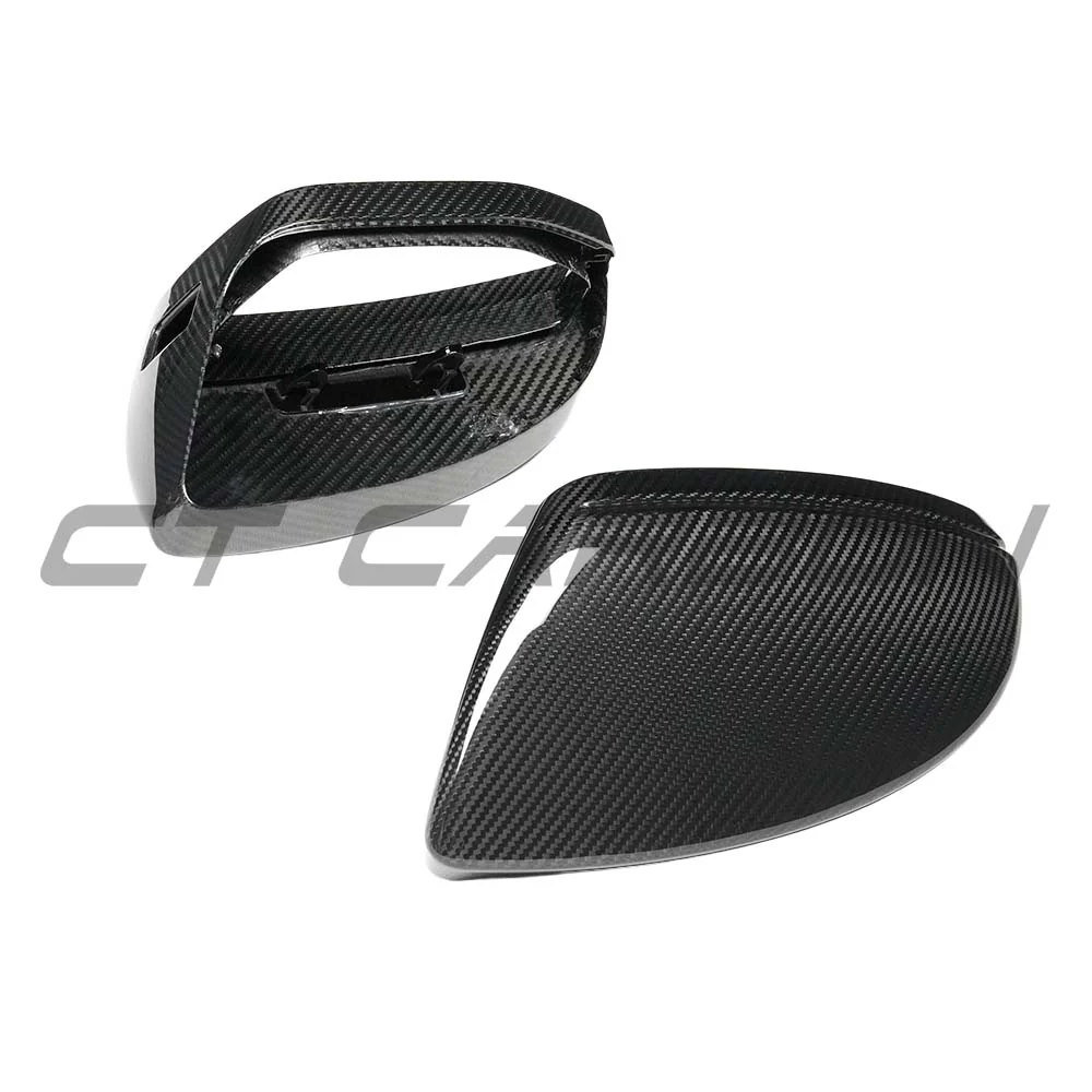 AUDI A6/S6/RS6 C8 2015-2025 CARBON FIBRE MIRRORS WITH LANE ASSIST - RHD