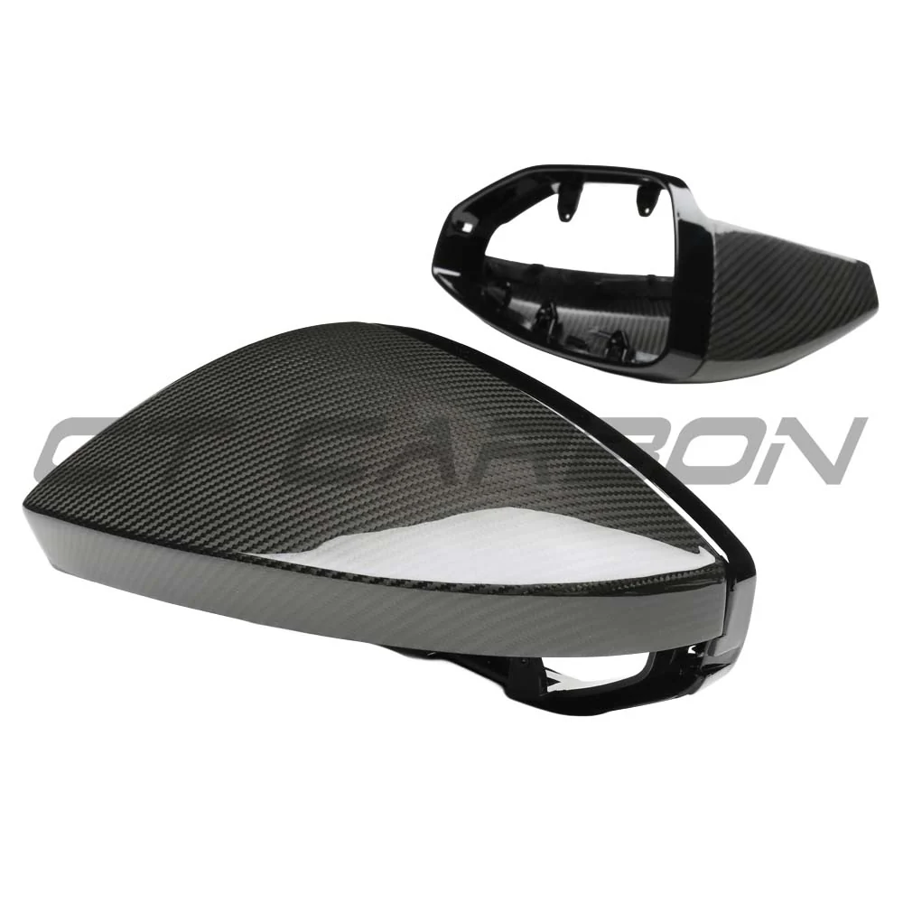 AUDI A6/S6/RS6 C8 2015-2025 DRY CARBON FIBRE MIRRORS - RHD