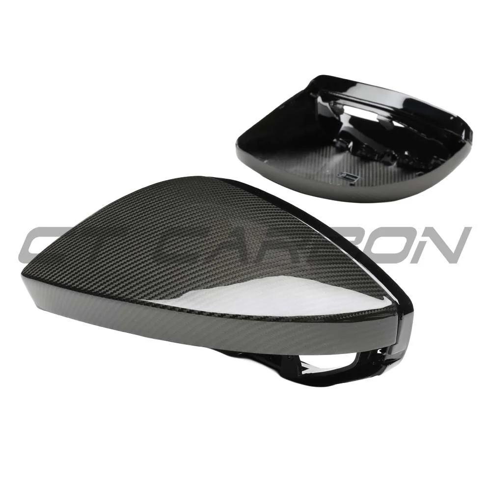 AUDI A6/S6/RS6 C8 2015-2025 DRY CARBON FIBRE MIRRORS - RHD