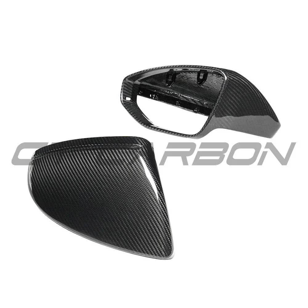 AUDI A6/S6/RS6 C8 2015-2025 DRY CARBON FIBRE MIRRORS - RHD