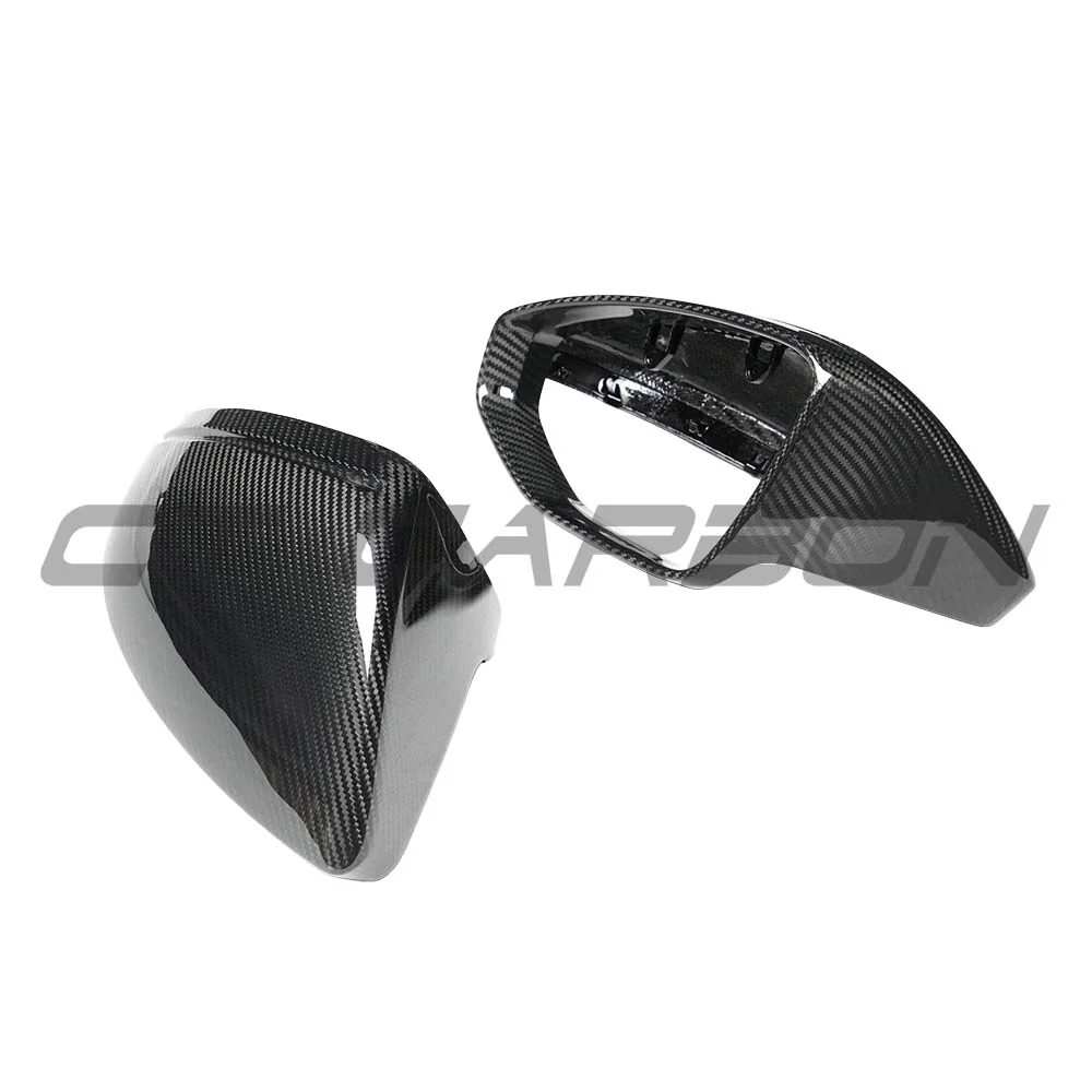 AUDI A6/S6/RS6 C8 2015-2025 DRY CARBON FIBRE MIRRORS - RHD