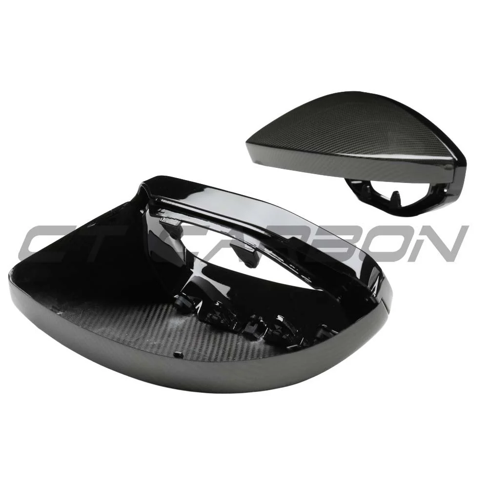 AUDI A6/S6/RS6 C8 2015-2025 DRY CARBON FIBRE MIRRORS - RHD