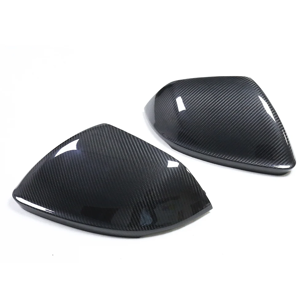AUDI Q8/SQ8/RSQ8 & LAMBORGHINI URUS CARBON FIBRE MIRRORS - WITHOUT LANE ASSIST-Accessories-CT CARBON-CT Carbon - High-quality carbon fiber and gloss black aerodynamic parts for premium sports and luxury vehicles.