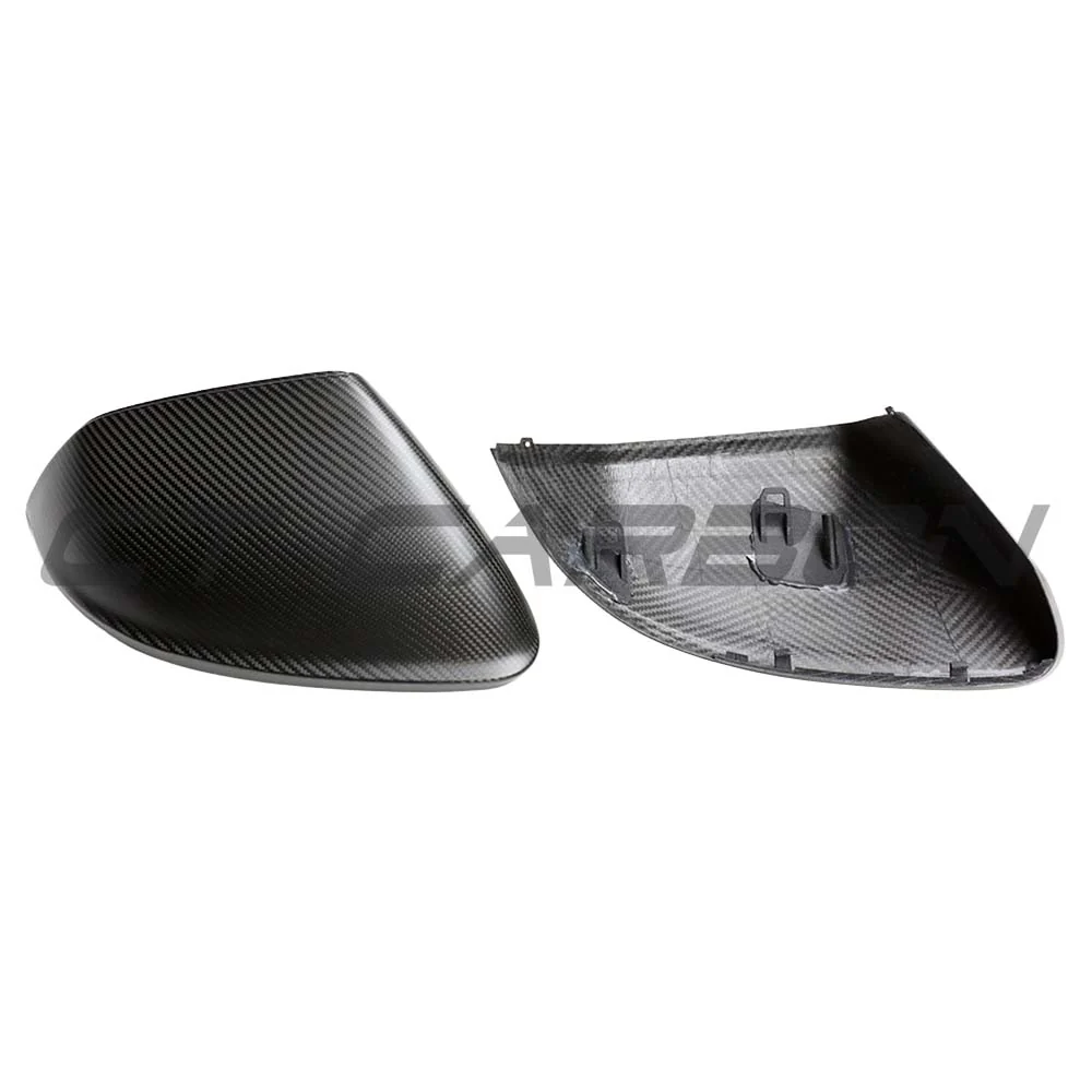 AUDI Q8/SQ8/RSQ8 & LAMBORGHINI URUS MATTE CARBON FIBRE MIRRORS - WITHOUT LANE ASSIST - RHD & LHD
