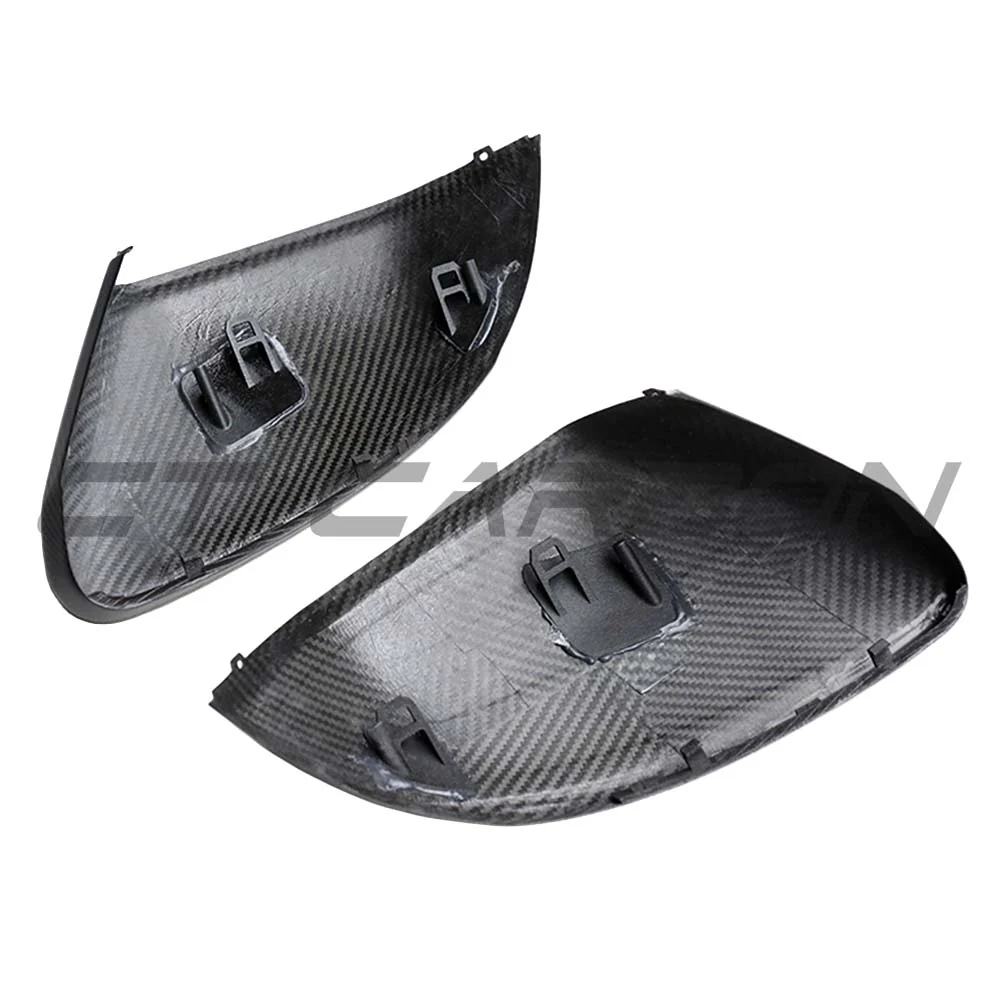 AUDI Q8/SQ8/RSQ8 & LAMBORGHINI URUS MATTE CARBON FIBRE MIRRORS - WITHOUT LANE ASSIST - RHD & LHD