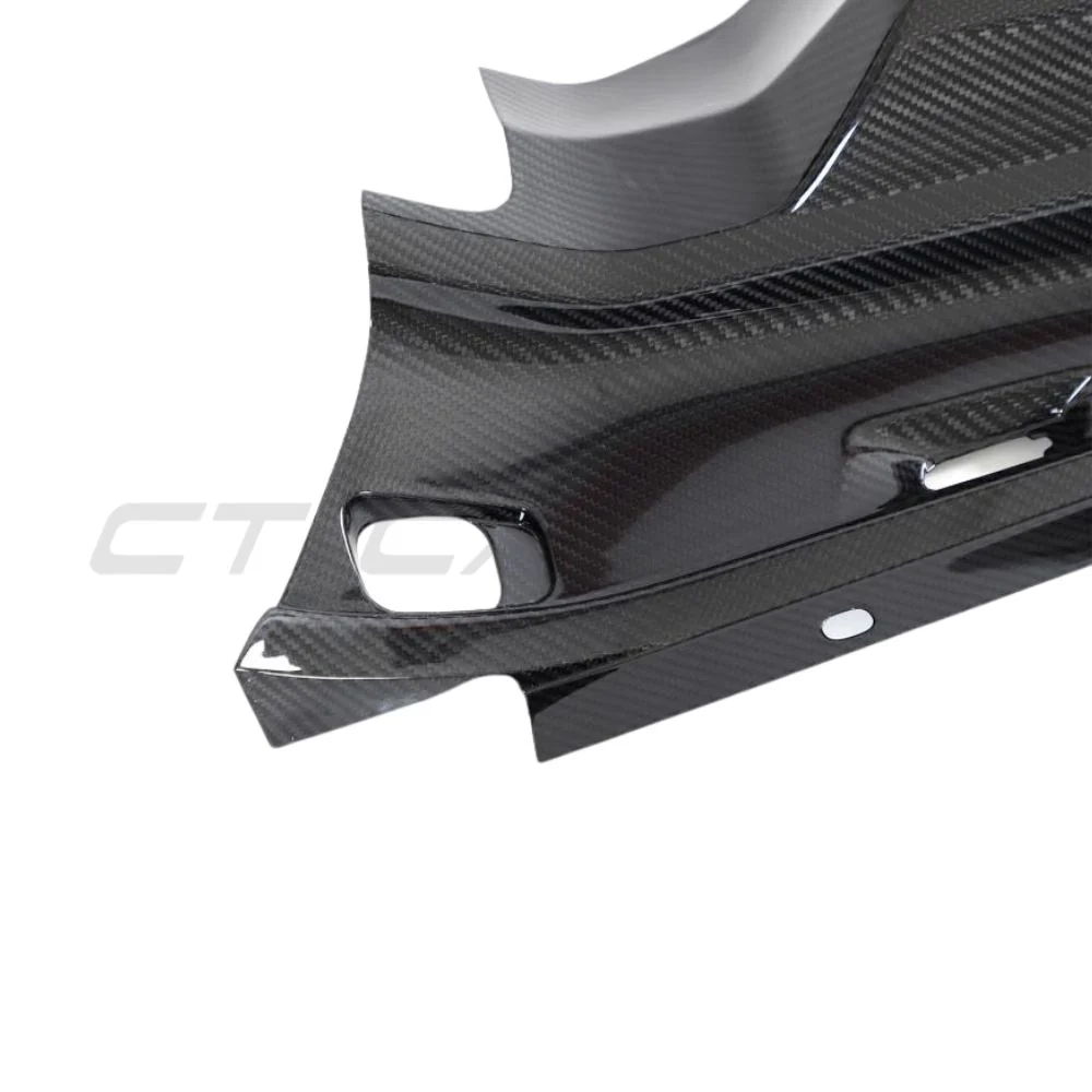 AUDI R8 COUPE 2015-2024 CARBON FIBRE ENGINE BAY TRIM