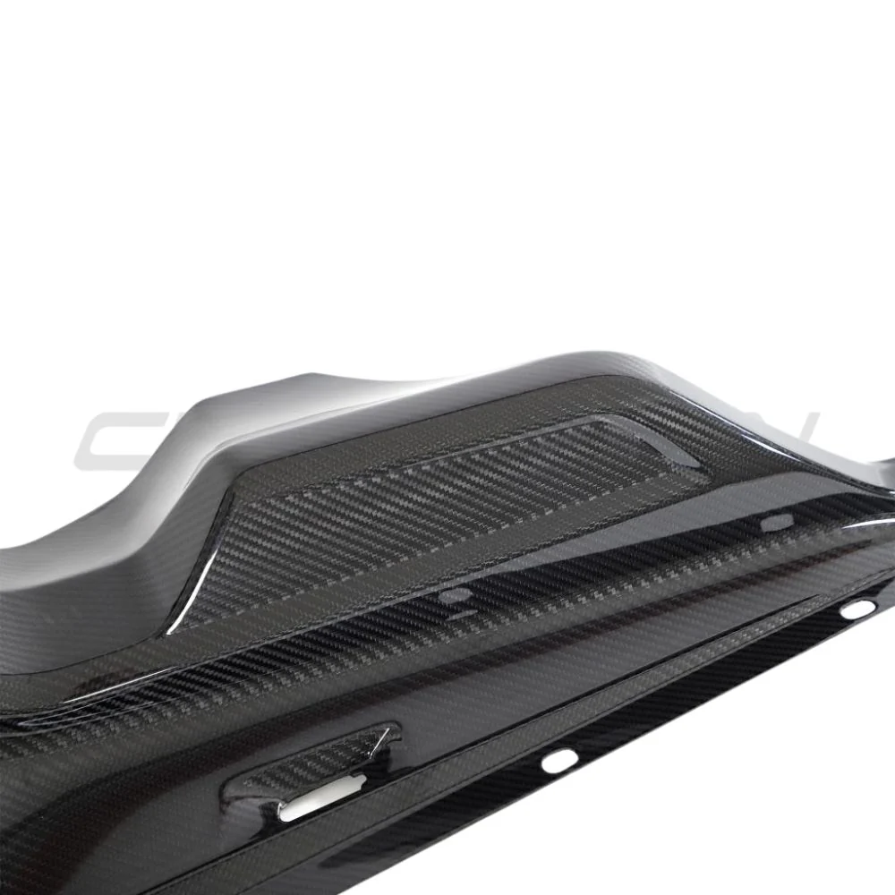 AUDI R8 COUPE 2015-2024 CARBON FIBRE ENGINE BAY TRIM