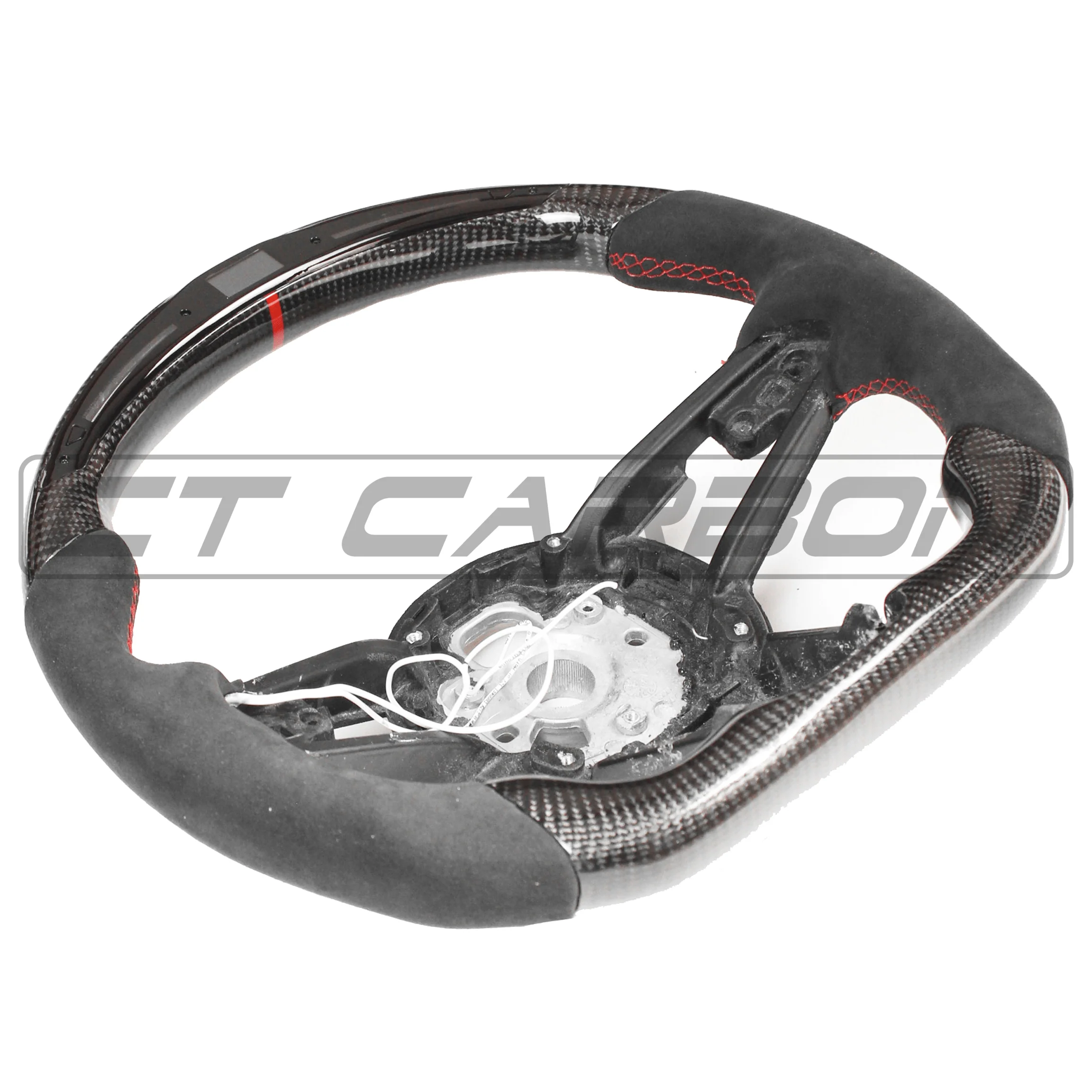 CT CARBON Steering Wheel AUDI R8 GEN 2 CARBON FIBRE / ALCANTARA LED STEERING WHEEL