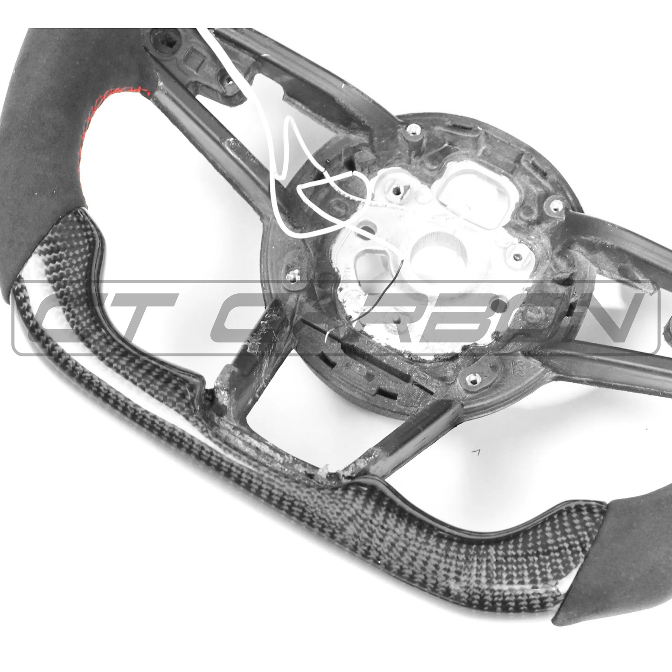 CT CARBON Steering Wheel AUDI R8 GEN 2 CARBON FIBRE / ALCANTARA LED STEERING WHEEL