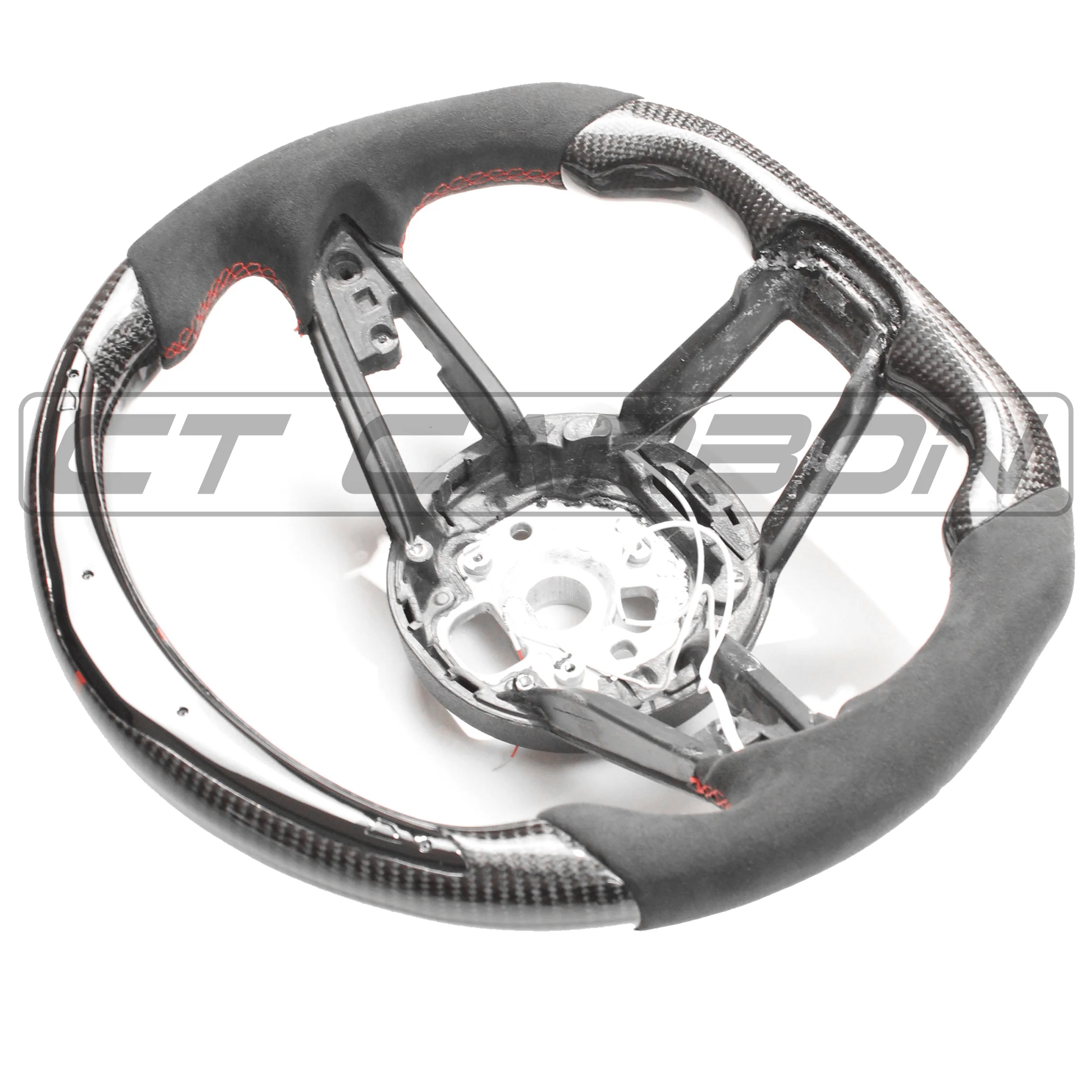 CT CARBON Steering Wheel AUDI R8 GEN 2 CARBON FIBRE / ALCANTARA LED STEERING WHEEL