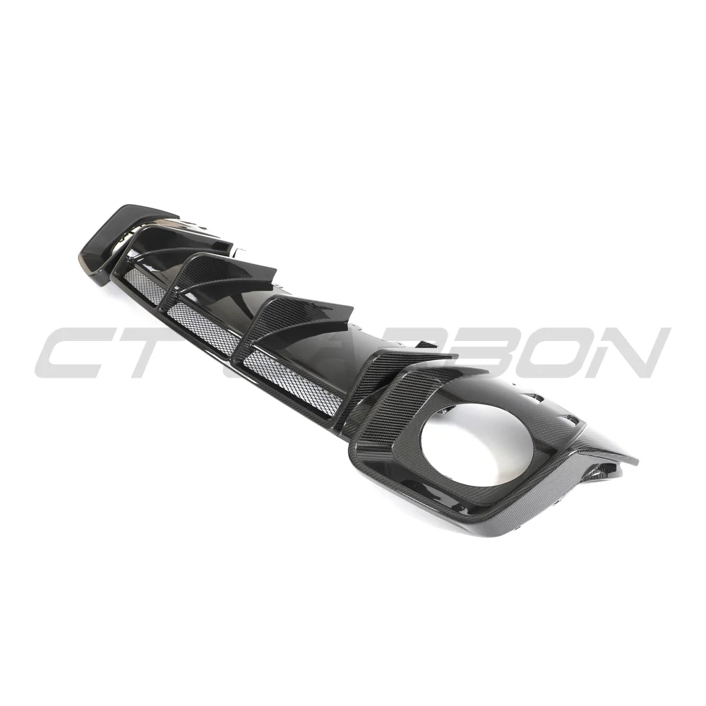 AUDI R8 V10 GEN 2.5 CARBON FIBRE DIFFUSER-Diffuser-CT CARBON-CT Carbon - High-quality carbon fiber and gloss black aerodynamic parts for premium sports and luxury vehicles.