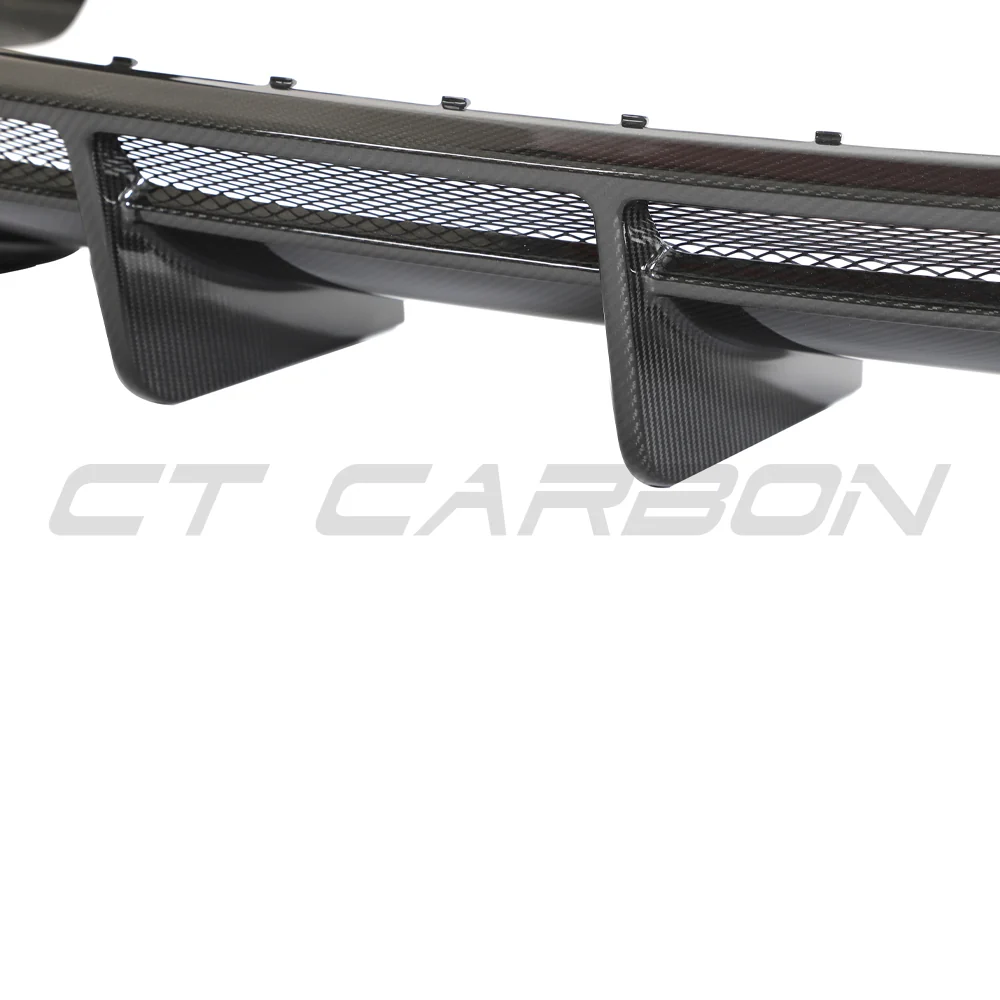 AUDI R8 V10 GEN 2.5 CARBON FIBRE DIFFUSER-Diffuser-CT CARBON-CT Carbon - High-quality carbon fiber and gloss black aerodynamic parts for premium sports and luxury vehicles.