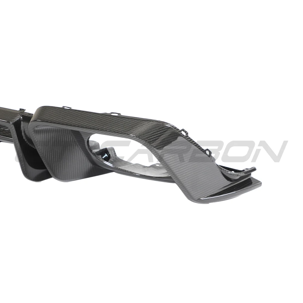 AUDI R8 V10 GEN 2.5 CARBON FIBRE DIFFUSER-Diffuser-CT CARBON-CT Carbon - High-quality carbon fiber and gloss black aerodynamic parts for premium sports and luxury vehicles.