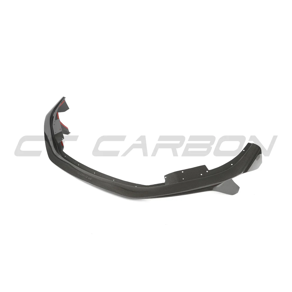 AUDI R8 V10 GEN 2.5 CARBON FIBRE SPLITTER - CT DESIGN-Splitter-CT CARBON-CT Carbon - High-quality carbon fiber and gloss black aerodynamic parts for premium sports and luxury vehicles.