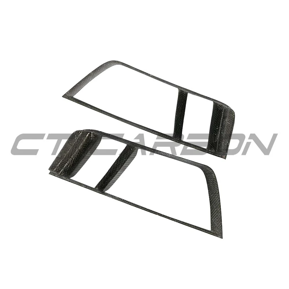 AUDI R8 V10 GEN 2 CARBON FIBRE REAR SIDE GRILLES