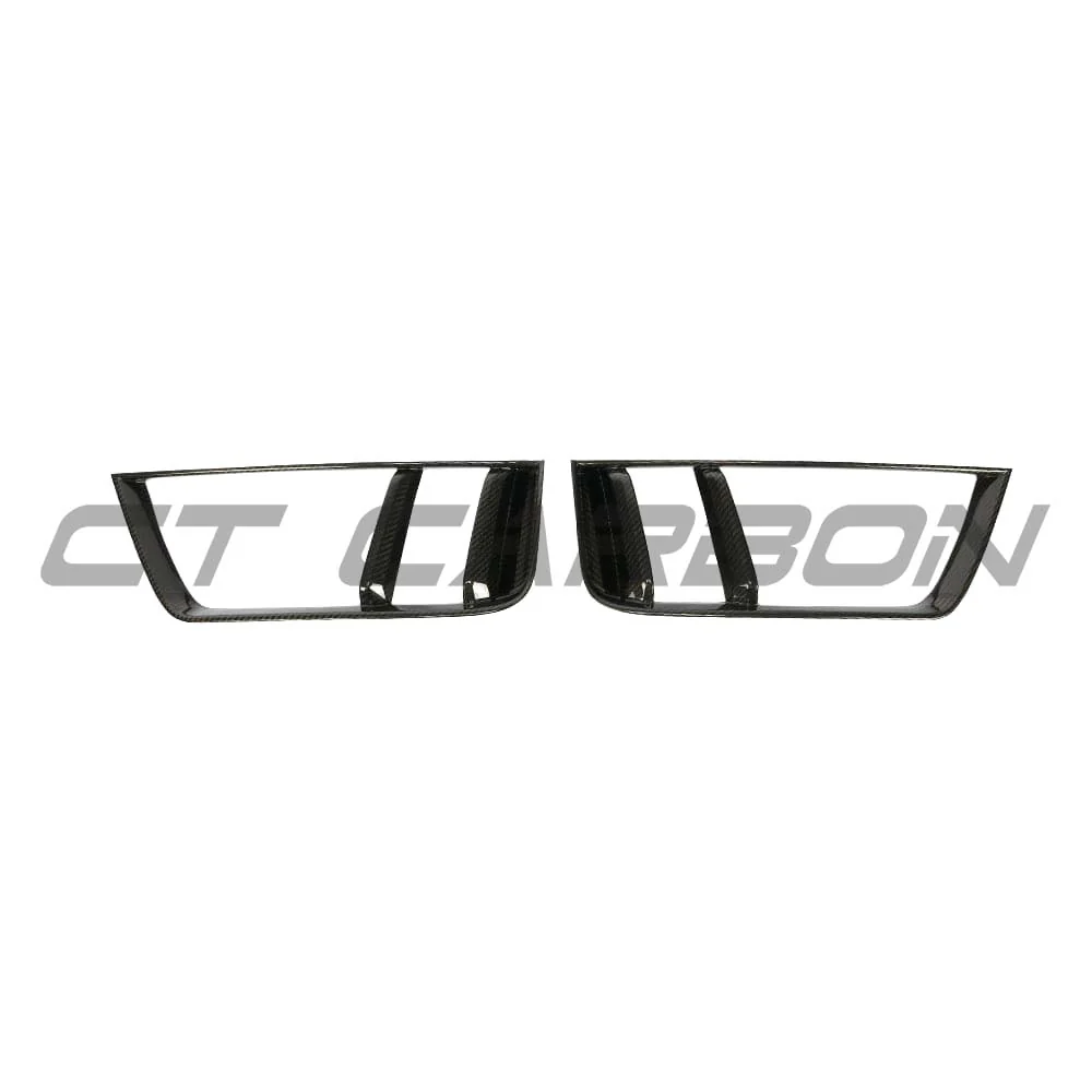 AUDI R8 V10 GEN 2 CARBON FIBRE REAR SIDE GRILLES
