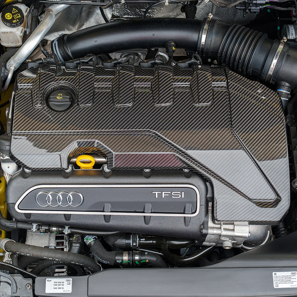AUDI RS3 8Y 2020+ CARBON FIBRE ENGINE COVER KIT