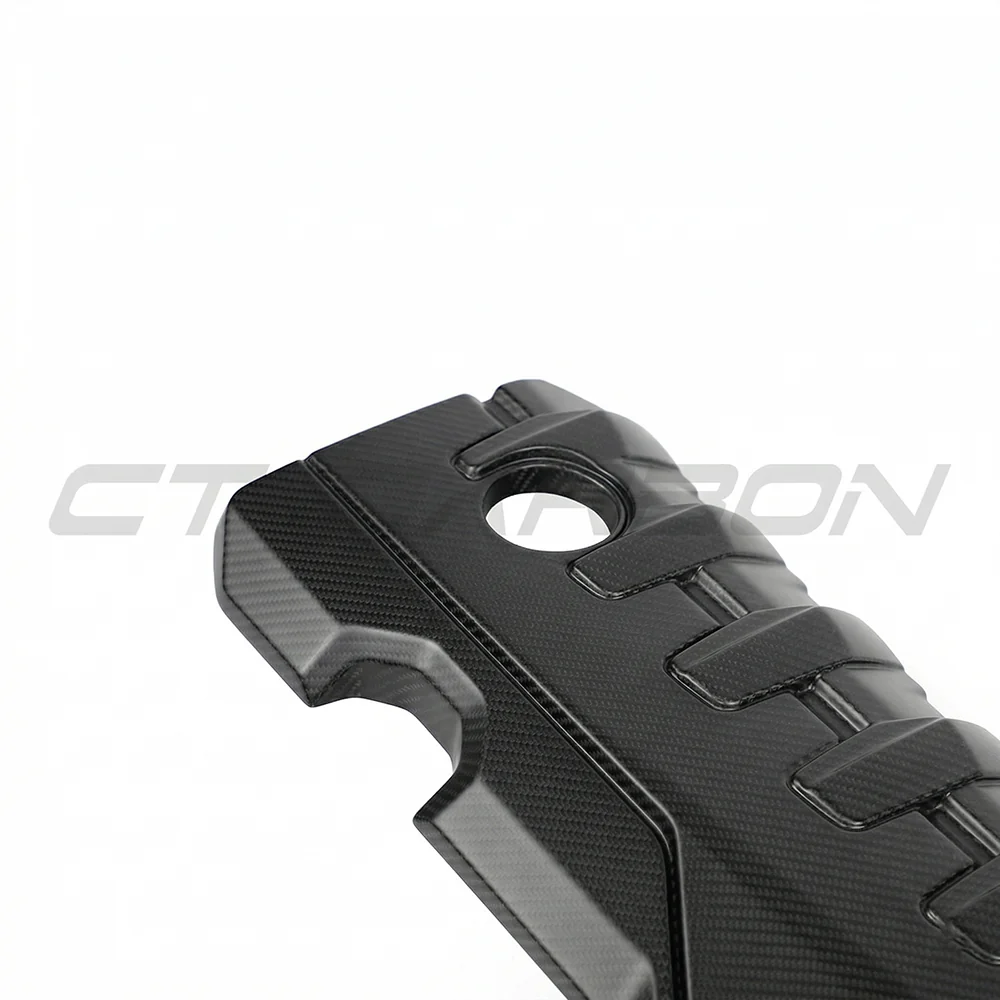 AUDI RS3 8Y 2020+ MATTE CARBON FIBRE ENGINE COVER - CT DESIGN