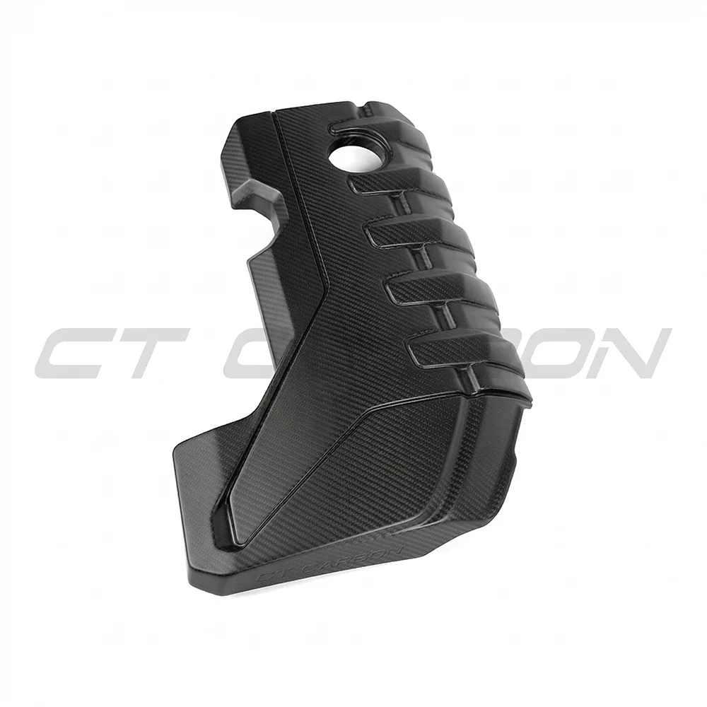 AUDI RS3 8Y 2020+ MATTE CARBON FIBRE ENGINE COVER - CT DESIGN