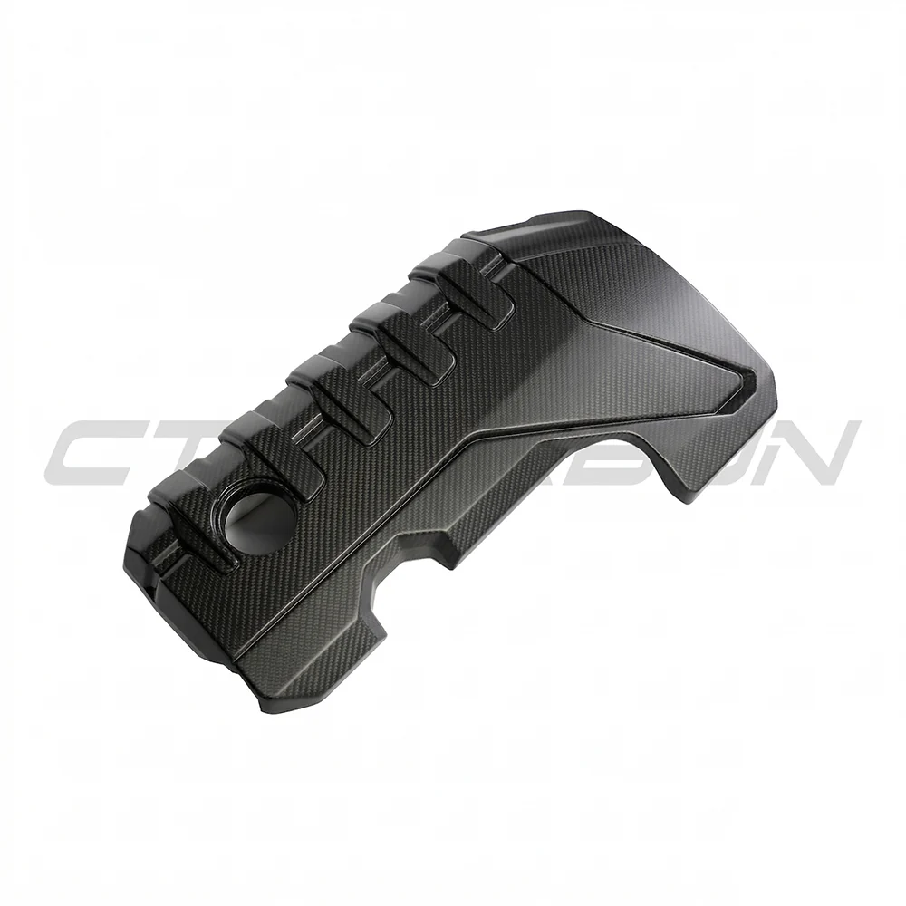 AUDI RS3 8Y 2020+ MATTE CARBON FIBRE ENGINE COVER - CT DESIGN