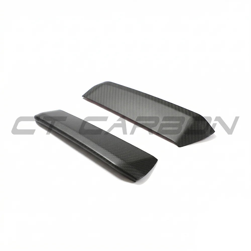 AUDI RS3 8Y 2022-2024 MATTE CARBON FIBRE FRONT BUMPER CORNERS - CT DESIGN