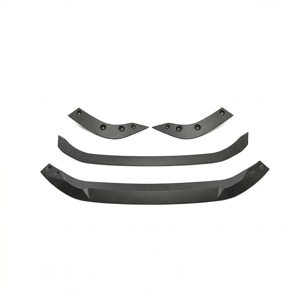AUDI RS3 8Y 2022-2024 MATTE CARBON FIBRE SPLITTER - CT DESIGN