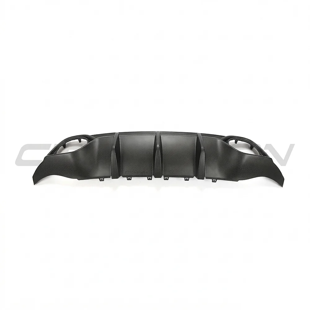 AUDI RS3 8Y 2022-2024 SPORTBACK MATTE CARBON FIBRE DIFFUSER - V1 - CT DESIGN