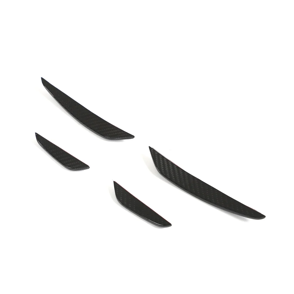 AUDI RS3 8Y 2025+ CARBON FIBRE FRONT BUMPER CANARDS - CT DESIGN